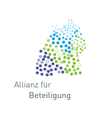 Logo der Allianz für Beteiligung auf transparentem Hintergrund