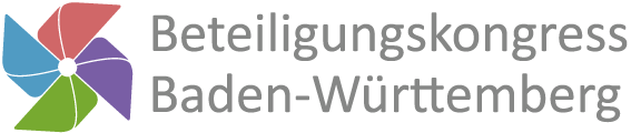 Logo des Beteiligungskongresses Baden-Württemberg