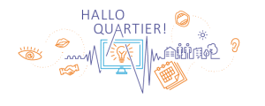 Bild vom Logo der Veranstaltung Hallo Quartier!