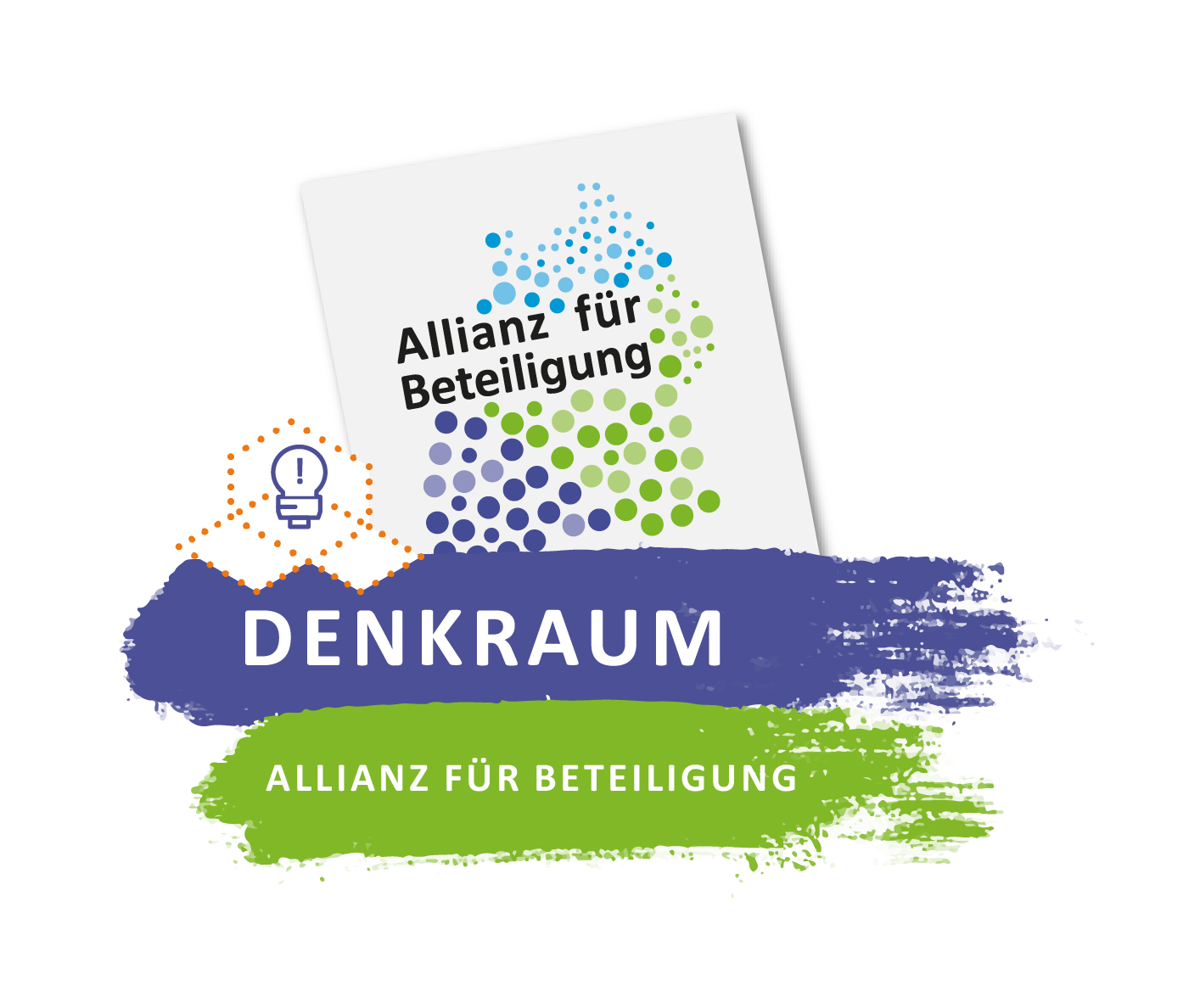 Zu sehen ist das Logo des "Denkraum" der Allianz für Beteiligung