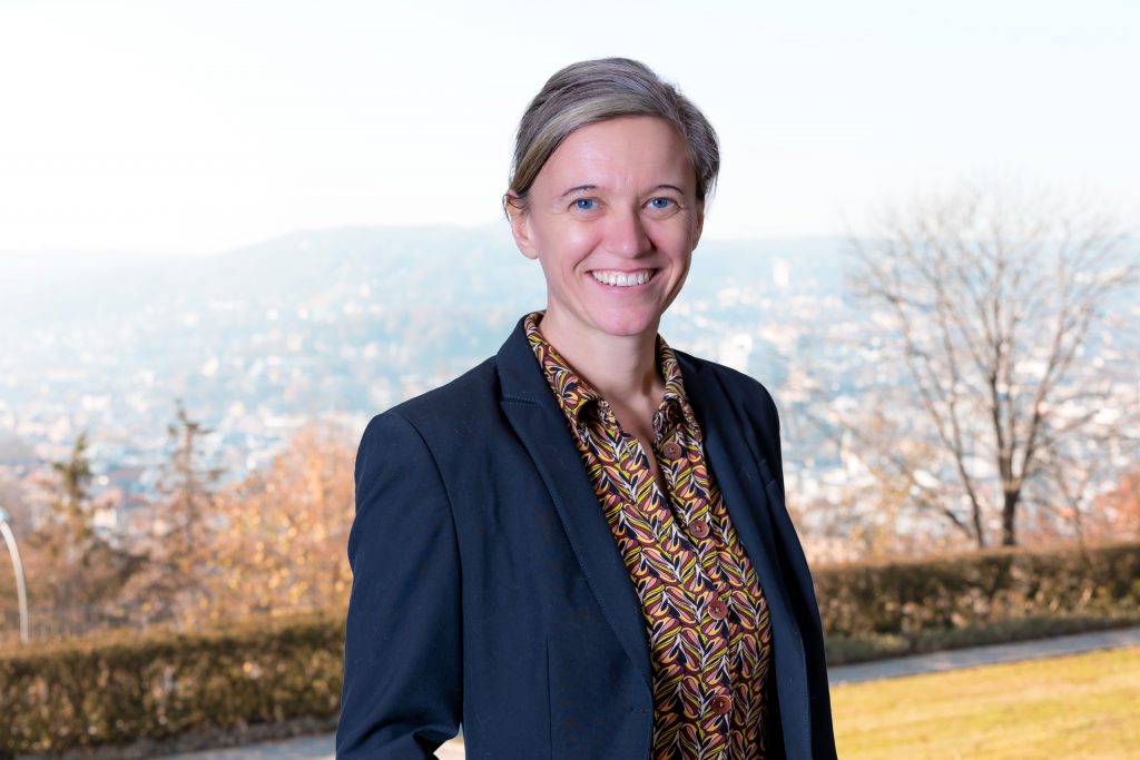 Porträtfoto von Anni Schlumberger, Geschäftsführerin der Allianz für Beteiligung