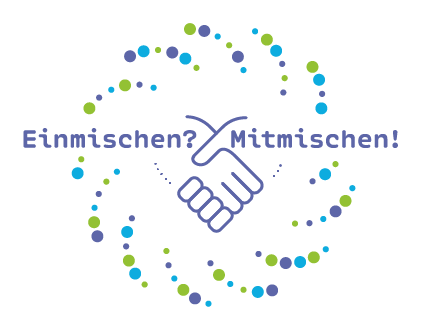 Das Logo der Kooperation Einmischen? Mitmischen!